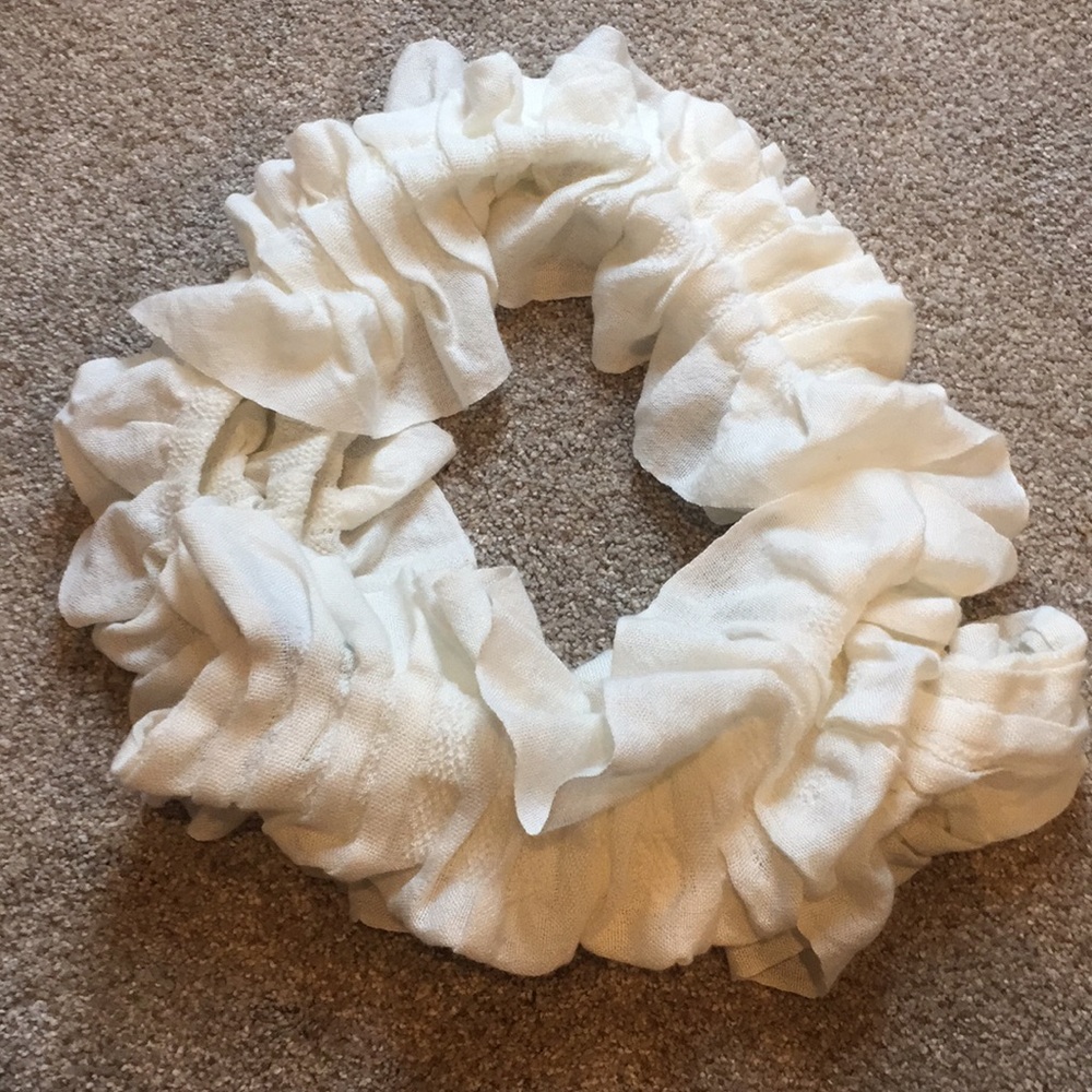 Cream scarf